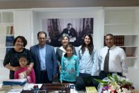 Başkanımızın Kütüphane Ziyareti